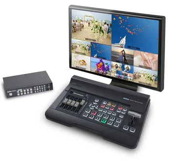 Datavideo SE-650 7-канальный видеопереключатель с 4 входами на 3 выхода, переключатель высокой четкости с 4 выходами, Направленный видеосигнал HD MI/SDI