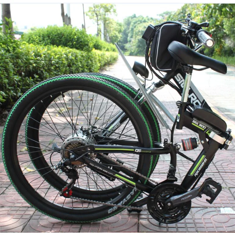 2021 Алюминиевая рама 1000 Вт 48 В электрический велосипед 21 speed fat электрические горные велосипеды - 2