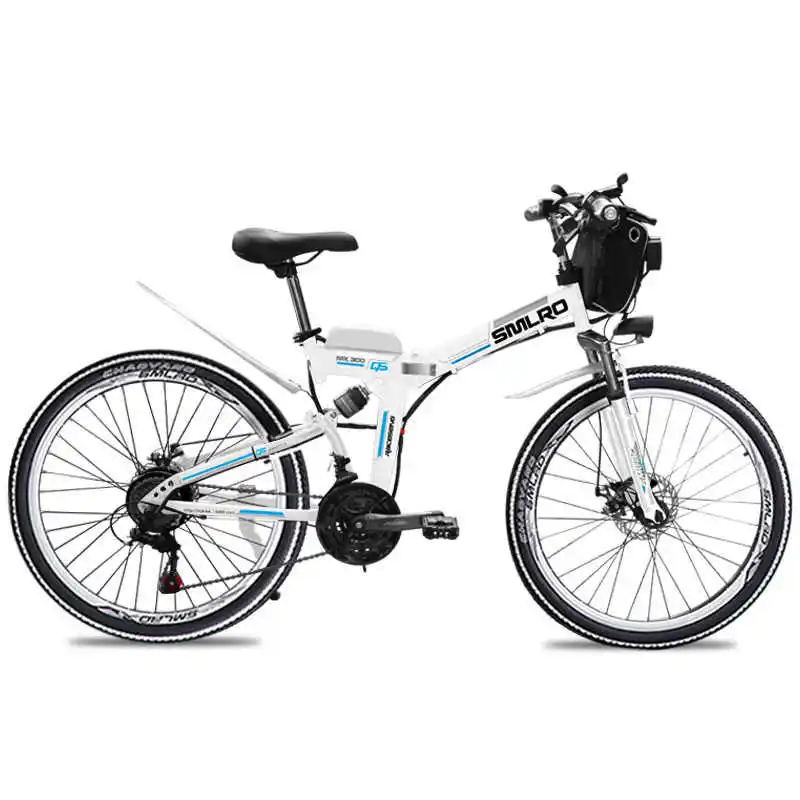 2021 Алюминиевая рама 1000 Вт 48 В электрический велосипед 21 speed fat электрические горные велосипеды - 4