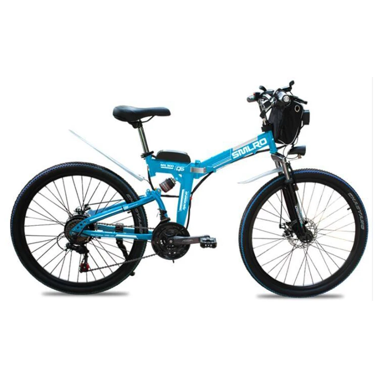 2021 Алюминиевая рама 1000 Вт 48 В электрический велосипед 21 speed fat электрические горные велосипеды - 5
