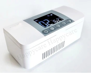 HC-P004A Мини 0,2 л 2-8 градусов портативный холодильник для инсулина/мини-холодильник с батарейным питанием, коробка-холодильник для инсулина
