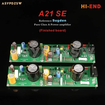 HI-END A21SE Чистый усилитель мощности класса A Эталонная схема Sugden A21 DIY Kit/Готовая плата 26 Вт + 26 Вт 8 Ом