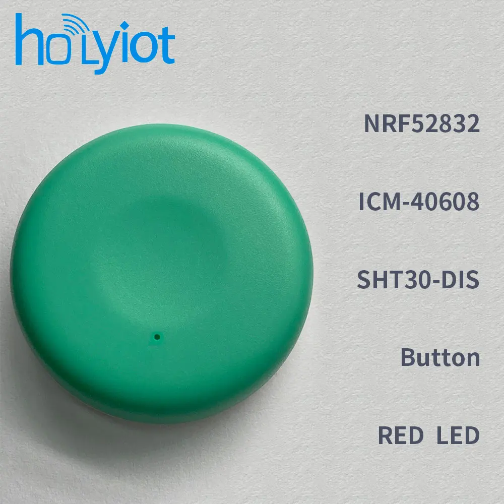 Holyiot nRF52832 Ble Датчик Движения Акселерометр ICM40608 Гироскоп Датчик Температуры Влажности Bluetooth 5,0 Модуль с низким Энергопотреблением - 0
