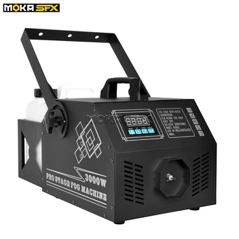 MOKA SFX Smoke Machine 3000 Вт DMX Пульт Дистанционного Управления Сценический Эффект Машина для DJ Шоу Противотуманная Машина для Вечеринки Регулируемый Угол Наклона