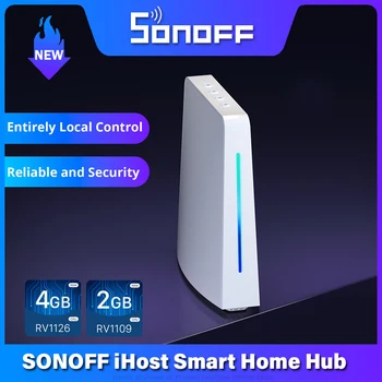 SONOFF IHost Smart Home Hub AIBridge 4GB/2GB Zigbee Gateway Частный локальный сервер, совместимый с устройствами Wi-Fi LAN Open API
