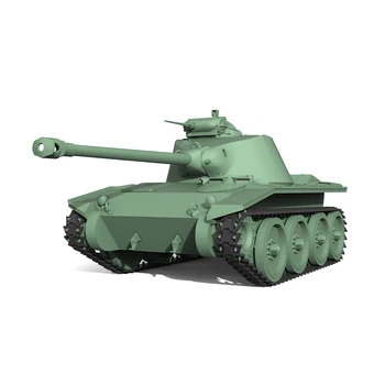 SSMODEL 144521 V1.7/160521 V1.7 1/144 1/160 Комплект моделей из смолы с 3D принтом, американский легкий танк T71 CMCE