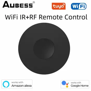 Tuya WiFi IR + RF Пульт Дистанционного Управления Умный Дом Bluetooth Сопряжение Интеллектуальная Связь Пульт Дистанционного Управления Работа с Alexa Google Home