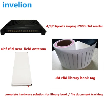 UHF RFID антенна круговой поляризации 8dBi для отслеживания библиотечных книг в ближнем поле для чтения нескольких тегов управление картотекой