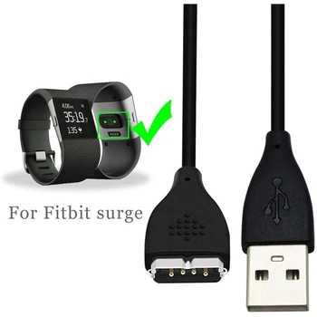 Usb-кабель Для Зарядки Зарядное Устройство Для Fitbit Surge Fitness Quick Smartwatch Браслет Cargador de pulsera de reloj Зарядное Устройство Для Часов