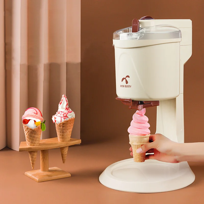 Автоматическая машина Для Приготовления Мороженого Рулет Из Мягкого И твердого Теста Бытовой Маленький Полный Сорбет Фруктовый Десерт Йогурт Молочный Коктейль Льдогенератор - 4