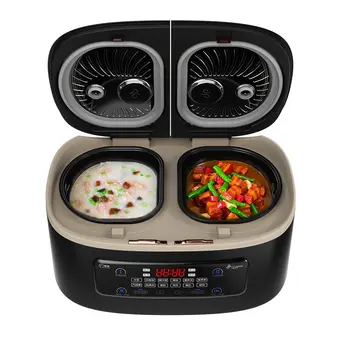 Автоматическая многофункциональная бытовая Двухгаллонная Интеллектуальная рисоварка Кухонные приборы Для Приготовления пищи Riz Электрический 220 В Домашний