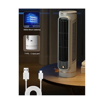 Безлопастный вентилятор для циркуляции воздуха Башенный вентилятор безлопастный вентилятор для спальни, ультра-тихий рабочий стол в общежитии, напольный электрический вентилятор, стоячий вентилятор