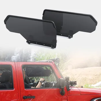 Боковой солнцезащитный козырек, солнцезащитный козырек для Jeep Wrangler JL 2018-2023, ветровое стекло, солнцезащитный козырек от солнца