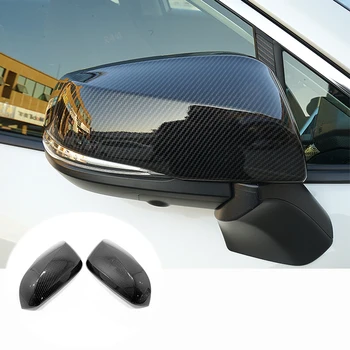 Для Toyota Highlander Kluger 2020 2021 ABS Хром/Углеродное волокно, Автомобильное зеркало заднего вида, Накладка, Аксессуары для укладки Автомобилей, 2 шт.