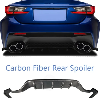 Для Toyota Lexus RC-F 2015-2019 годов Модификация кузова автомобиля с задним спойлером из углеродного волокна