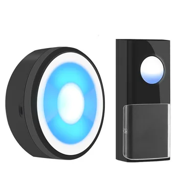 Домашний Беспроводной Интеллектуальный Дверной звонок с питанием от USB 433 МГц Smart IP55 Водонепроницаемый Wifi Музыкальный Дверной Звонок Briant Lighting