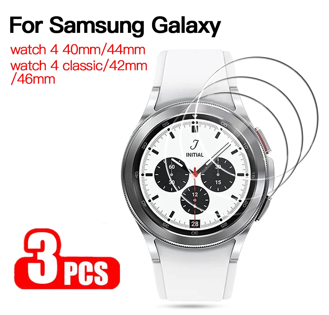 Закаленное стекло для Samsung Galaxy Watch 5 4 40 мм 44 мм/watch5 pro 45 мм Защитная пленка для экрана Sansung Watch 4 Classic 42 мм 46 мм - 0