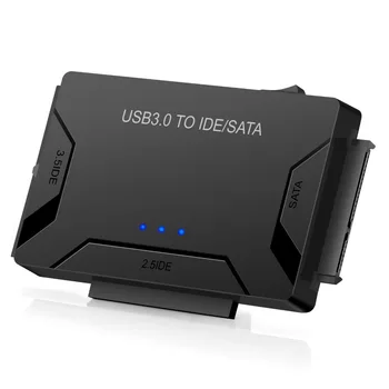 Кабель USB 3.0-SATA IDE 3, адаптер Sata-USB, поддержка 2,5/3,5-дюймового внешнего преобразователя SSD HDD, кабель для жесткого диска USB 3.0