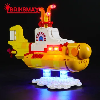 Комплект светодиодных ламп BriksMax для желтых подводных игрушек серии 21306 Ideas