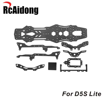 Комплект шасси RcAidong Carbon Lower Deck Shock Tower для 3RACING Sakura D5S Lite 1:10 RC Drift Racing Car Hop Ups