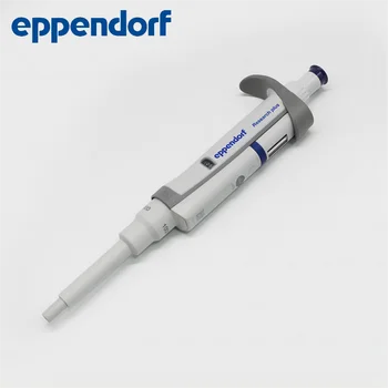 Комплектные стерилизованные одноканальные пипетки Eppendorf Research Plus емкостью 10/20/100/200/1000 мкл для научной лаборатории