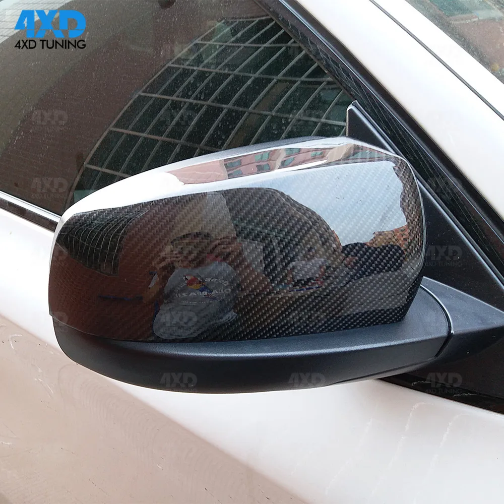 Крышка зеркала из углеродного волокна для BMW X5 E70 X6 E71 карбоновая боковая крышка зеркала заднего вида 2007 2008 2009 2010 2011 2012 2013 - 2