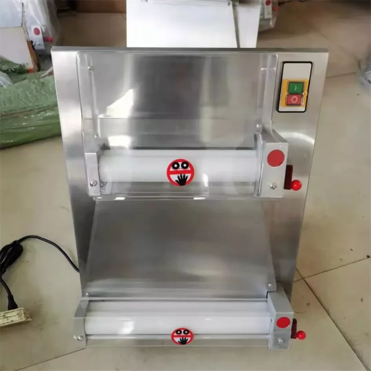 Машина для прессования пластиковых коржей, Автоматическая формовка основы для теста для пиццы, сделано в Китае - 2