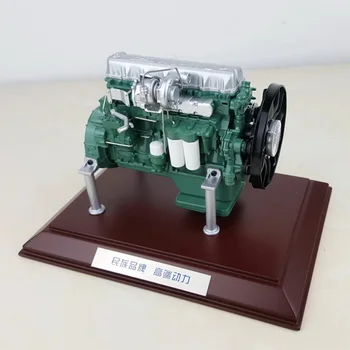 Модель двигателя 1: 12 13-литровый двигатель CA6DM Модель двигателя из сплава, памятная коллекция, подарок на день рождения, украшение