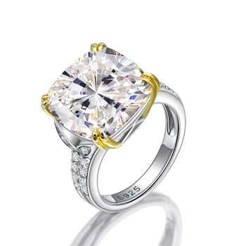 Модная новая коллекция Модных Квадратных колец AAA с кубическим Цирконием Для женщин, Свадебное кольцо для новобрачных в Дубае, 2021 R-292