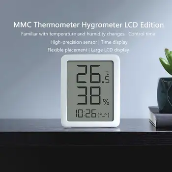 Настольный термометр с ЖК-экраном, Гигрометр, Измеритель температуры в домашней Спальне