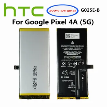 Новый 100% Оригинальный Аккумулятор для телефона G025E-B 3885mAh Для HTC Google Pixel Версии 4A 5G, Высококачественные Сменные Батареи Bateria