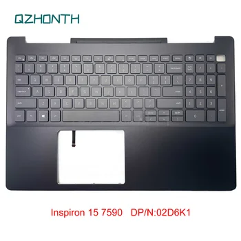 Новый Верхний корпус с подставкой для рук и клавиатурой с подсветкой для Dell Inspiron 15 7590 2D6K1 02D6K1