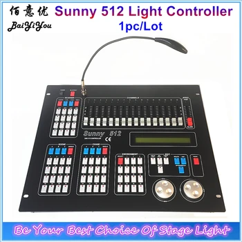 Новый Контроллер освещения сцены Sunny 512 DMX 512 DJ Движущаяся головка Par Light DMX Консоль Sunny512 DMX Контроллер