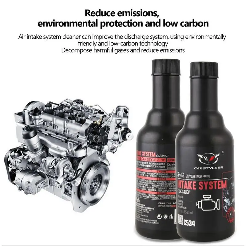 Очиститель углерода двигателя, Антиуглеродное средство для обезжиривания автомобиля, 358 мл, Присадка для очистки двигателя, Многоцелевой очиститель масляного бака, Глубокий - 2