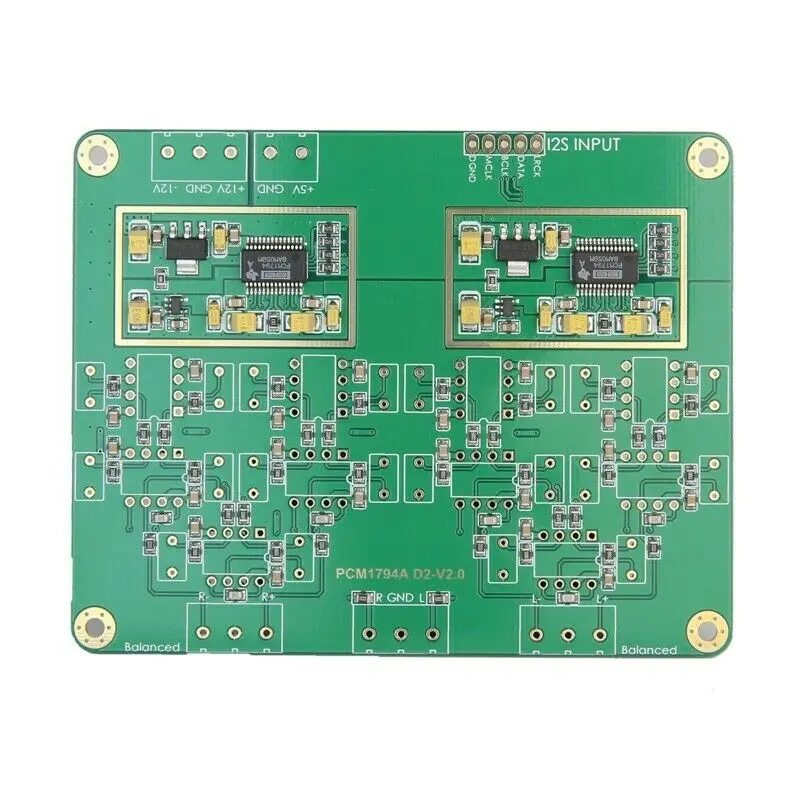 Плата декодера Y3 Hifi DAC Параллельный двойной PCM1794A 24 бит 192 кГц Полуфабрикат - 0