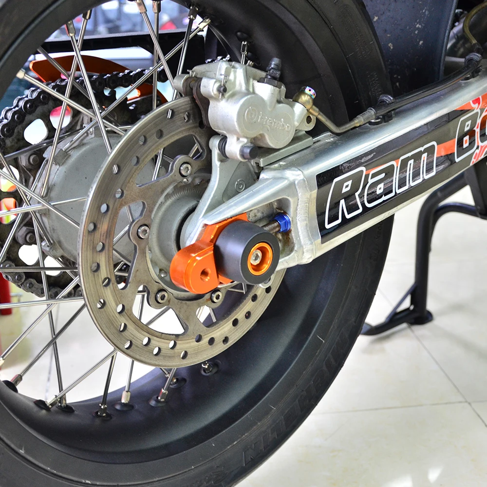 Ползунки Оси Переднего заднего колеса Мотоцикла, Противоаварийные Протекторы для KTM 690 SMC R 690 Duke 690 SMC для Husq 701 Supermoto 701 Vitpilen - 1