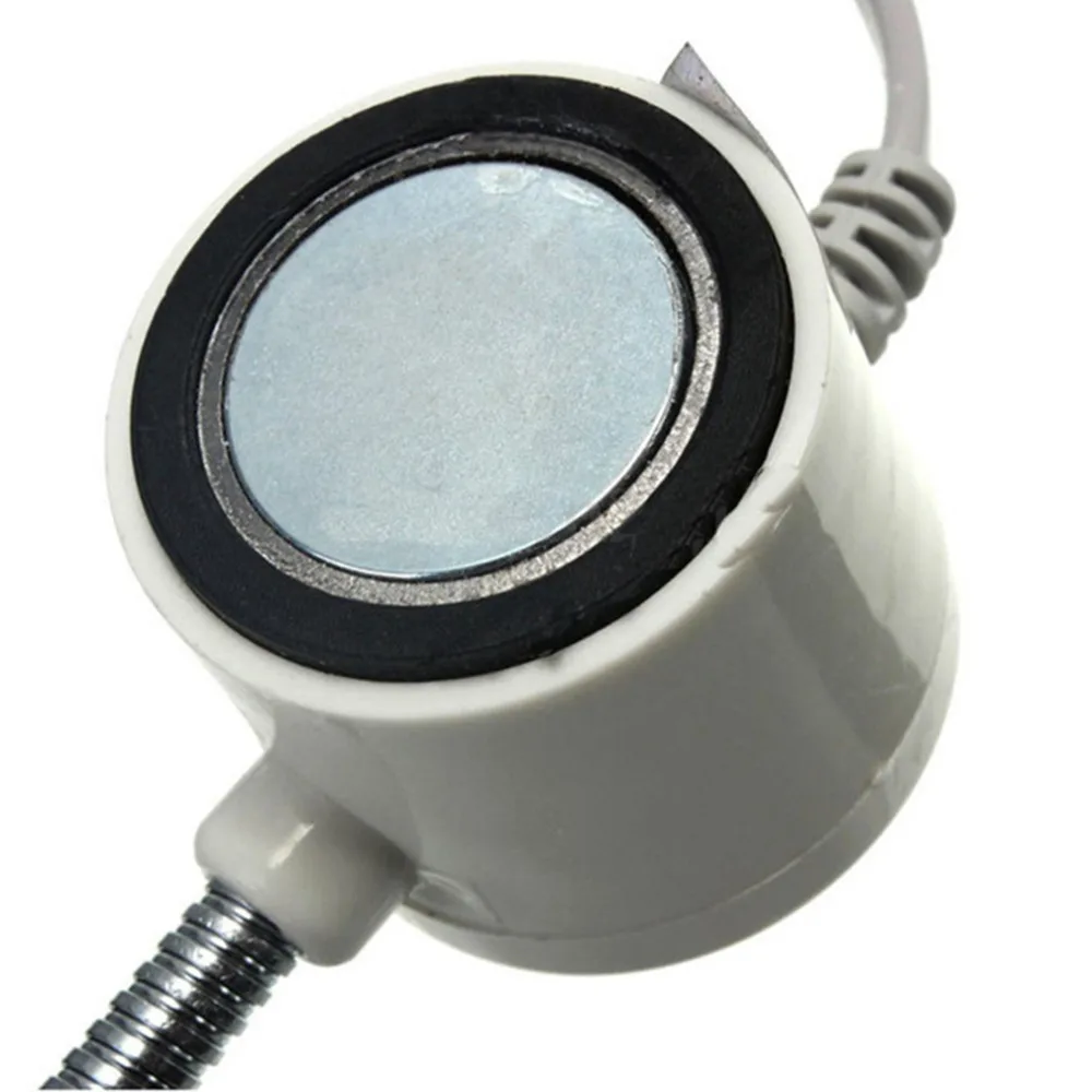 Портативная светодиодная лампа для швейной машины 2W 30LED с магнитным монтажным основанием Gooseneck Lamp для всего освещения швейных машин Штепсельная вилка США/ЕС - 4
