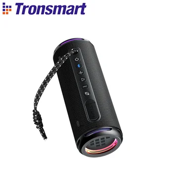 Портативный Динамик Tronsmart T7 Lite Bluetooth с улучшенными басами, время воспроизведения 24 часа, управление приложением, Водонепроницаемый IPX7 для Кемпинга