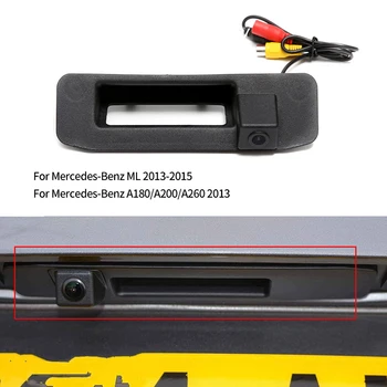 Ручка багажника + Камера заднего вида, Камера Заднего Вида, Система Помощи При парковке Для Mercedes-Benz GLK GLK260 GLK300 GLK350 Аксессуары