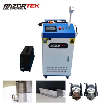 Ручной лазерный сварочный аппарат Razortek 1000 Вт 1500 Вт 2000 Вт, 5 мм для сварочной чистки, Автомат для резки