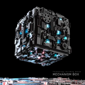Седьмое поколение строительных блоков-головоломок высокой сложности, коробка для расшифровки механизма, строительные блоки, детская игрушка
