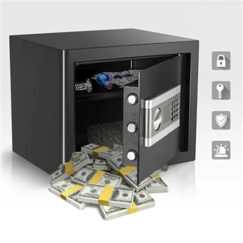 Сейфы высотой 30 см, маленький домашний цифровой электронный сейф для денег, мини-сейф безопасности для продажи