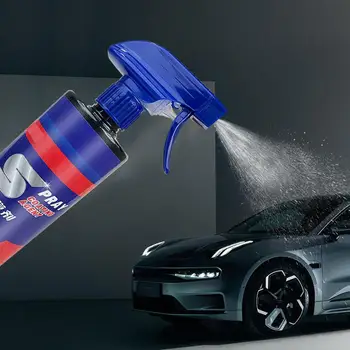 Спрей для покрытия автомобиля Quick Auto Paint Crystal Wax Spray Нанопокрытие Спрей-Воск Гидрофобный Лак Для Очистки Краски От Дождя Уход За автомобилем