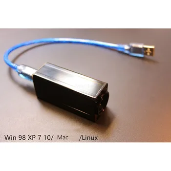 Цифровой интерфейс Nvarcher USB B К цифровому выходу AES 48 кГц-196 кГц для WIN8/XP/7/10 Mac/Linux
