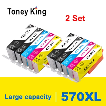 Чернильный картридж Toney King 5 Цветов Compitalbe для Canon PGI 570 CLI 571 XL Для canon Pixma MG5750 MG5751 MG5752 MG5753 MG6850