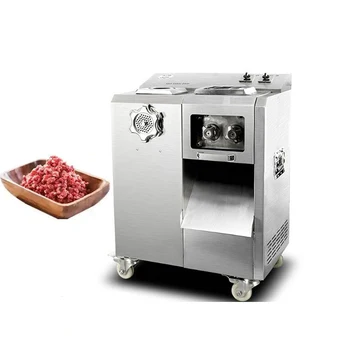 Электрическая многофункциональная машина для измельчения мяса 110/220 В, крупная интегрированная машина для измельчения колбасных изделий