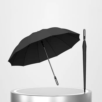 Эстетичная Мужская Черная Ручка Зонта Замечательный Реверсивный Зонт Ветрозащитный Прочный Paraguas Mini Plegable Бытовая техника